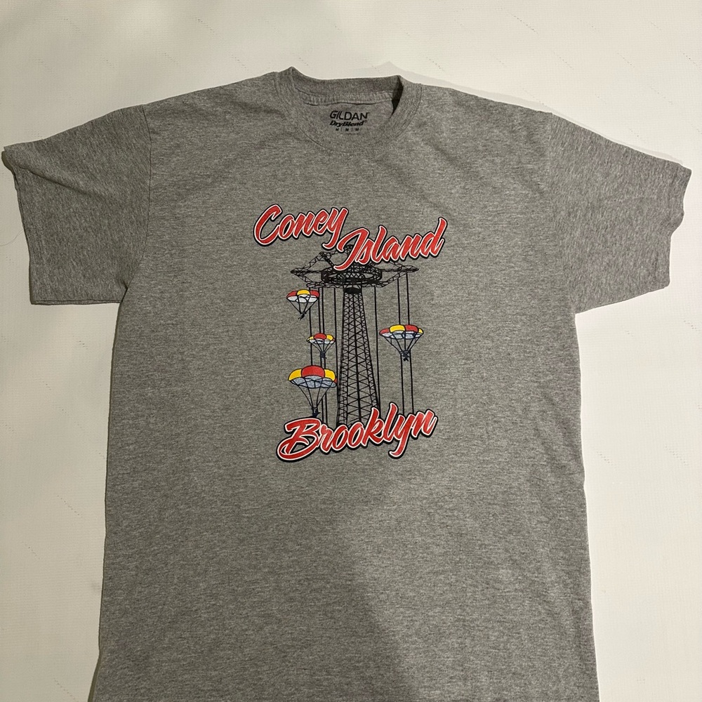 Coney Island Brooklyn grey Tee